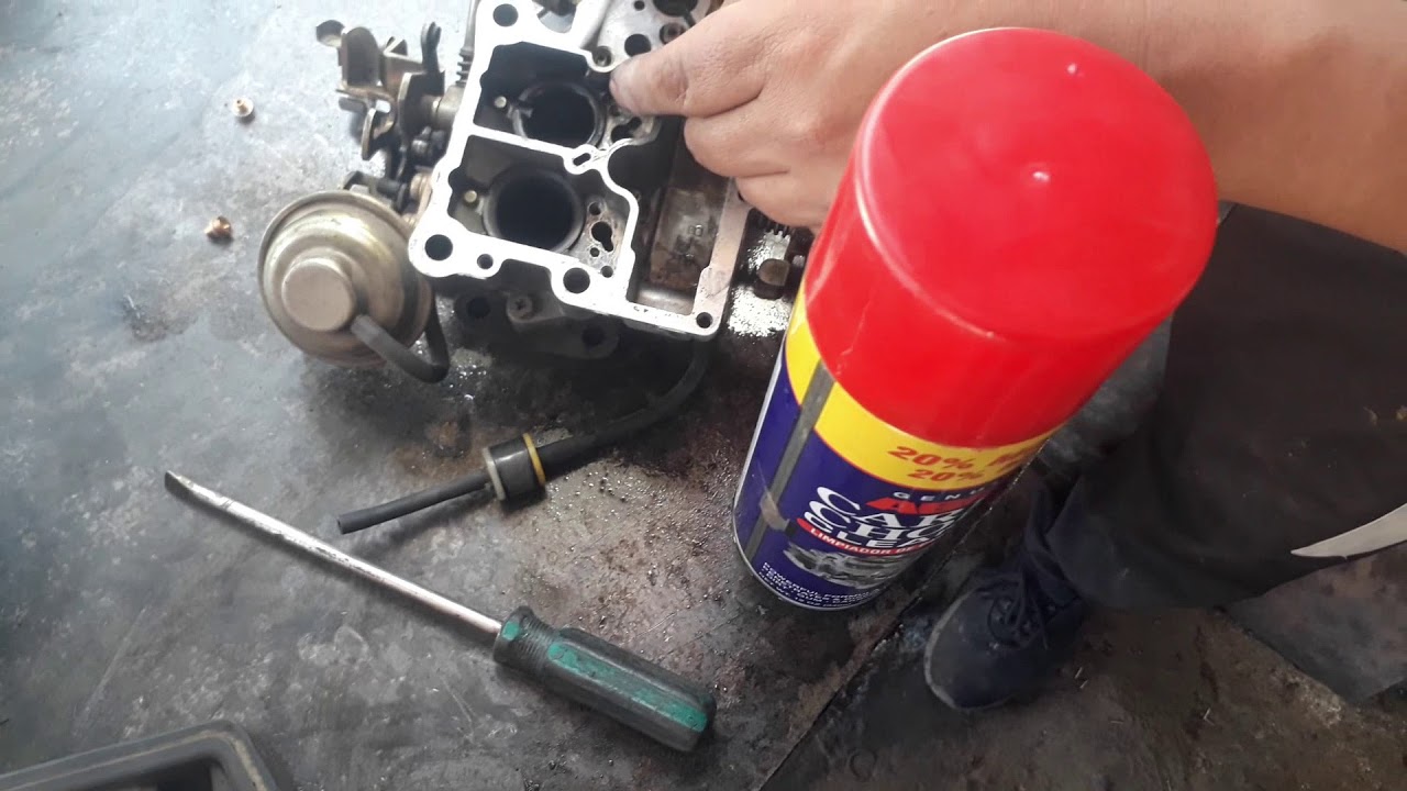 MANTENIMIENTO DEL CARBURADOR DEL SUZUKI 1