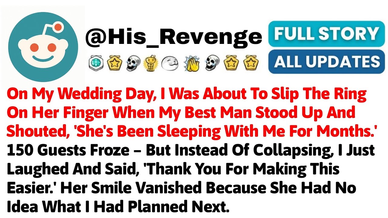 On My Wedding Day, I Was About To Slip The Ring On Her Finger When My Best Man Stood Up And Shouted