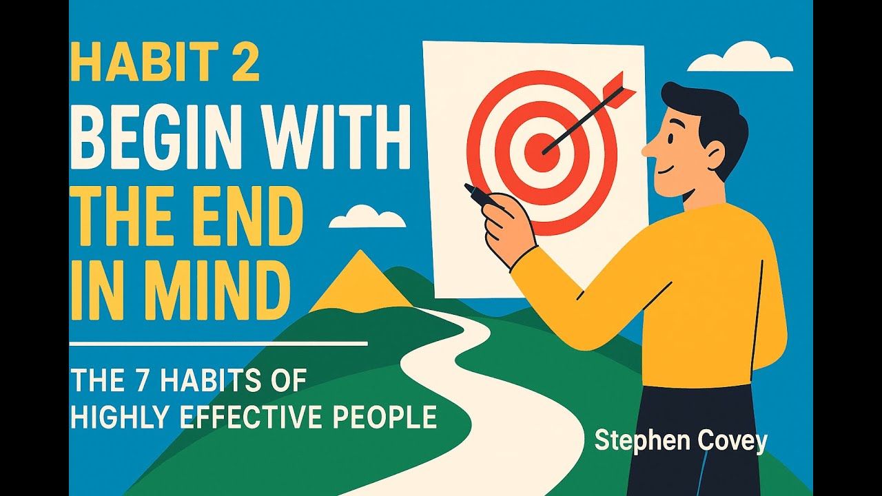 Habit 2: Begin with the End in Mind – The 7 Habits of Highly Effective People (Stephen Covey)