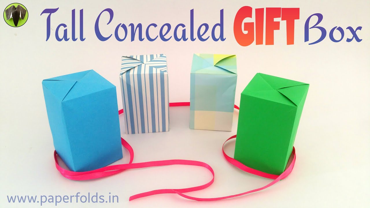 Concealed / Closed Tall Gift Box