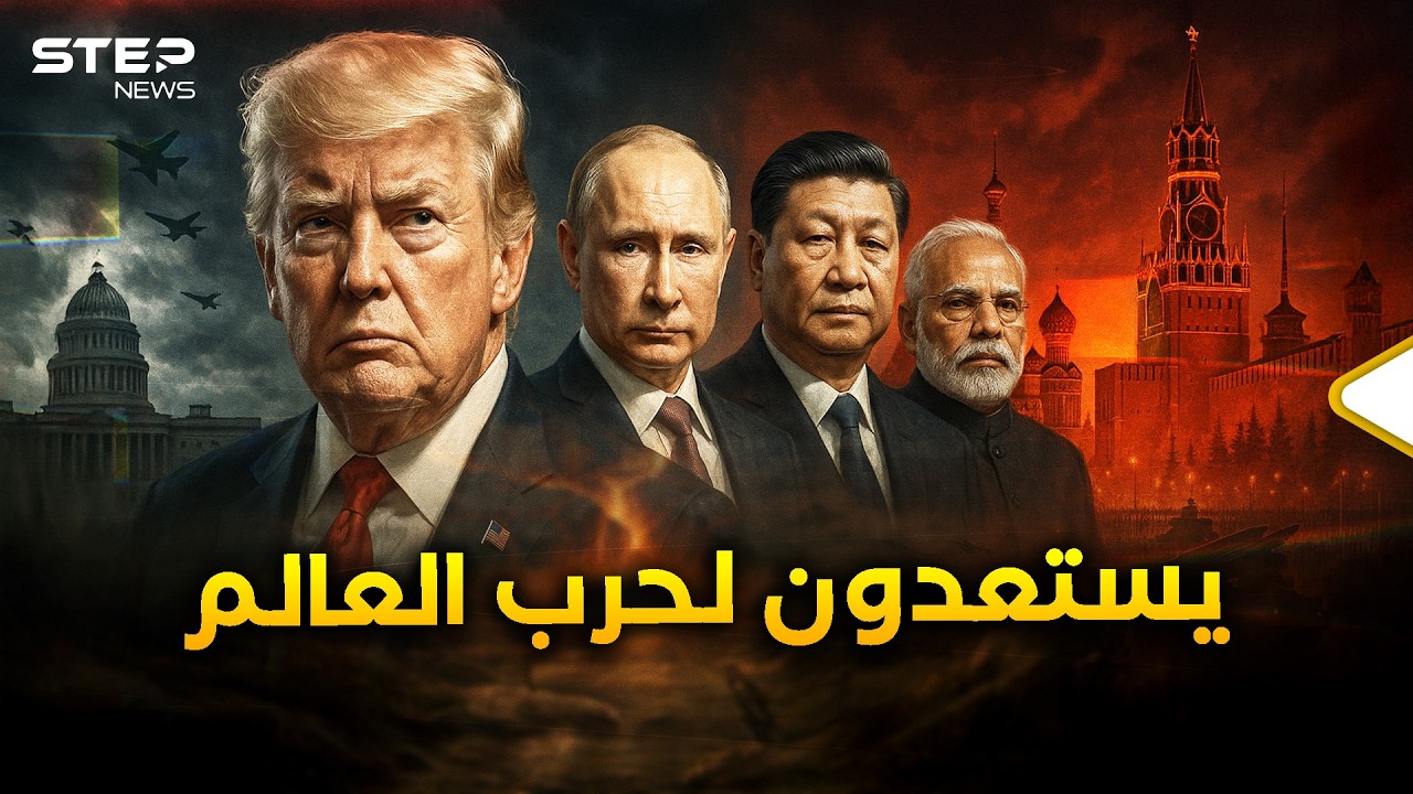 حرب العالم اقتربت ؟! بالوثائق والأرقام الجميع يتجهز من واشنطن للعجوز لتحالف الدب والنمر والتنين