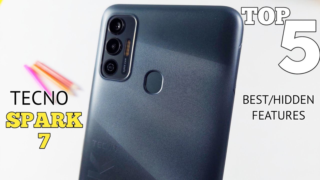 Tecno Spark 7 Top 5 Best/Hidden Features | Tips And Tricks