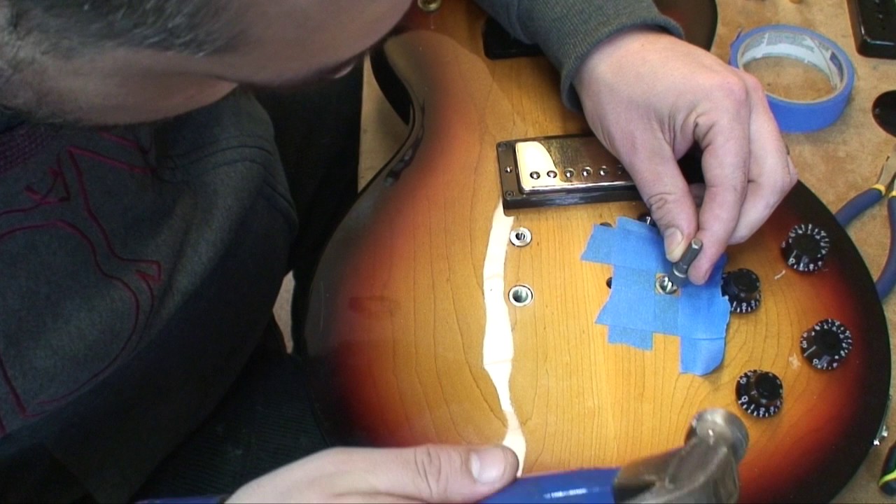 Converted ROBOT Les Paul: Ground Issues Diagnosed & Repaired