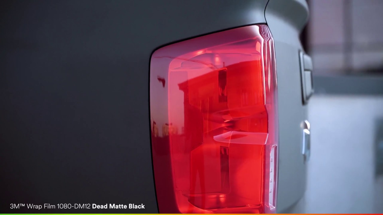 3M Vinyl Wrapping Film Series 1080 DM12 Dead Matte Black Car Wrap