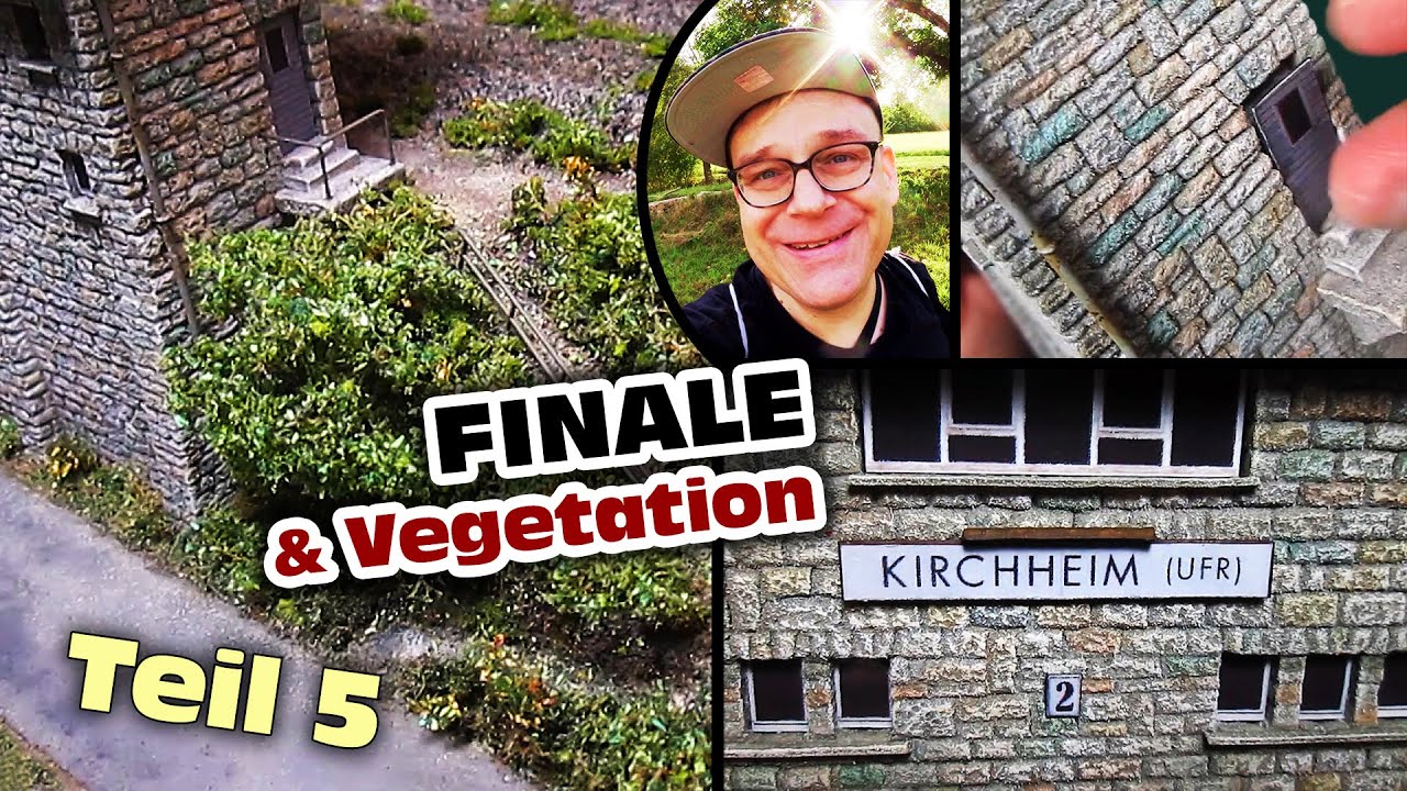 #StwKirchheim Teil 5 – Begrünung & Fertigstellung – TUTORIAL MODELLBAU #kunstmichiworld 137