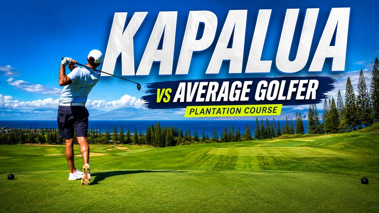 What can an AVERAGE GOLFER shoot at KAPALUA PLANTATION?!?!
