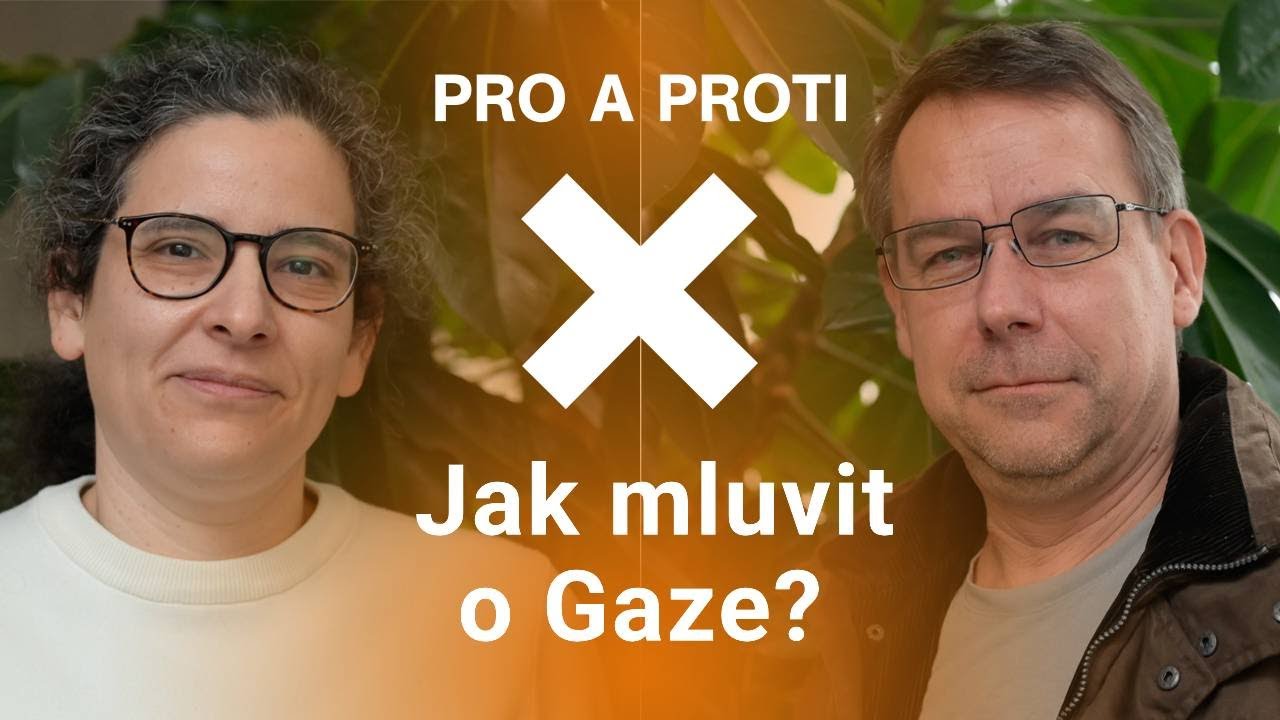 Pro a proti: Situace v Pásmu Gazy. O tématu debatují Irena Kalhousová a Břetislav Tureček