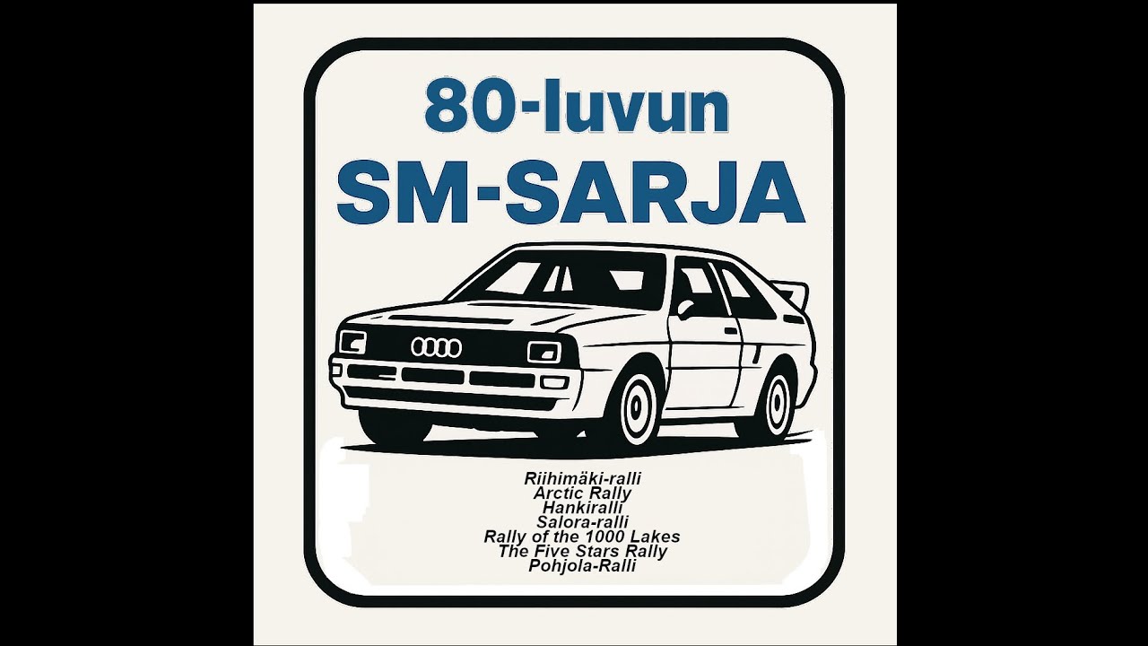 1980-luvun SM-sarja 1/7 : Riihimäki-ralli