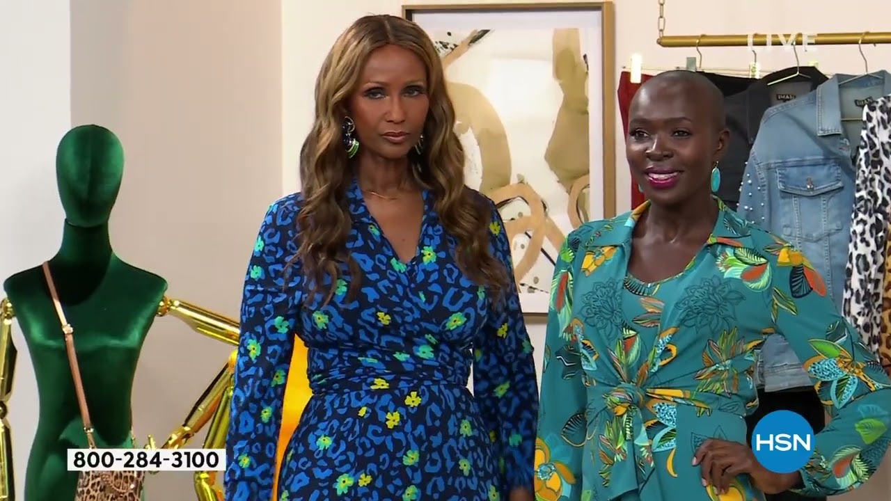 HSN | IMAN Global Chic Fashions Celebration 07.30.2023 - 05 PM
