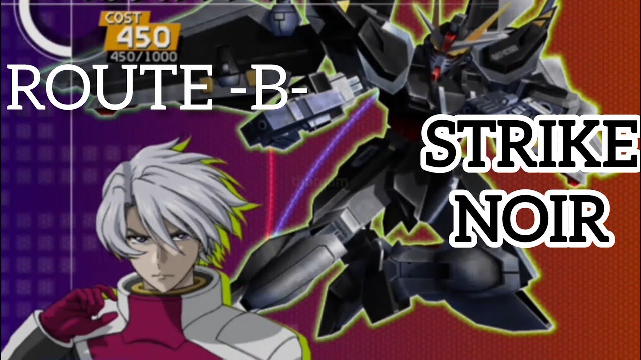 [Gundam Seed Destiny] Arcade Mode ~ Route -B- | unit GAT-X105E Strike Noir (no commentary)