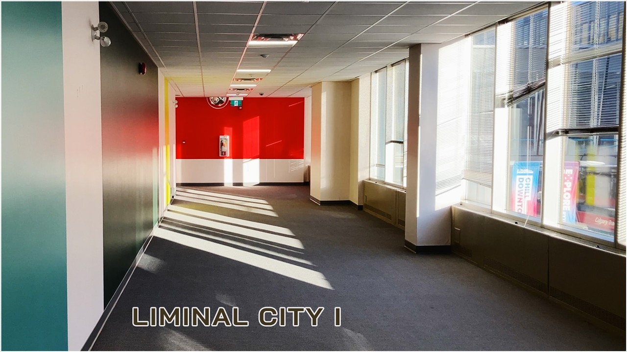 Liminal City I [Calgary +15 Elevated Walkway]