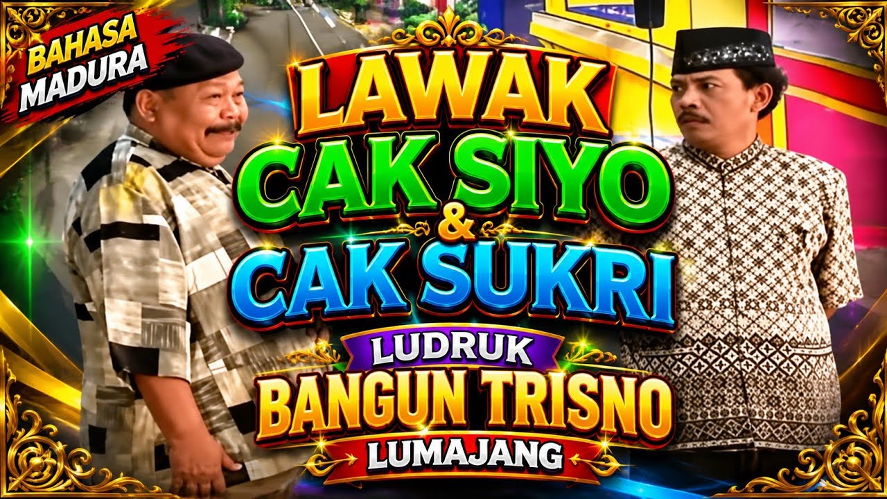 (4) Lawak Cak Siyo & Cak Sukri - Ludruk Bangun Trisno | Cerita: Tragedi Sungai Bondoyudo 1965