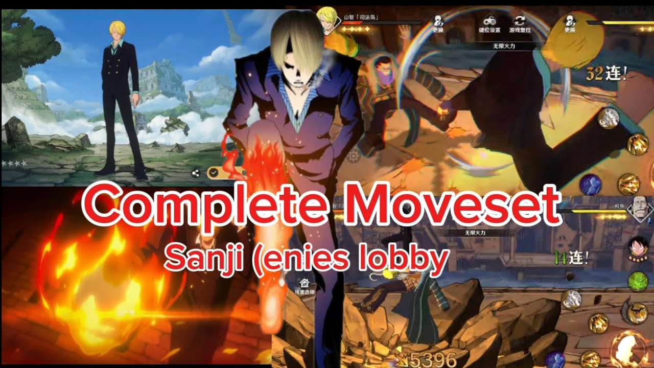 Akhirnya sanji (enies lobby muncul) Tips skill-One piece ambition 