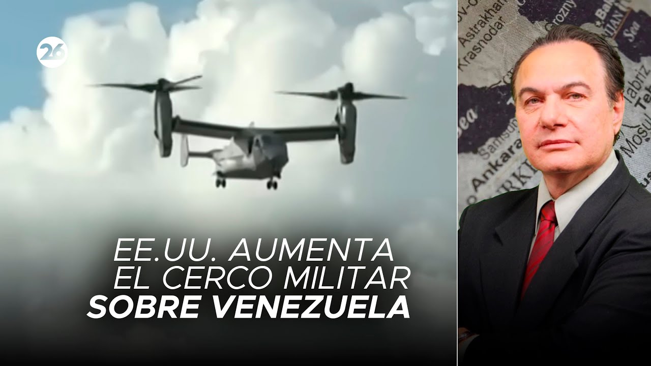 🇺🇸🇻🇪 Aviones Osprey refuerzan presión militar contra Maduro | El análisis de Manuel Castro
