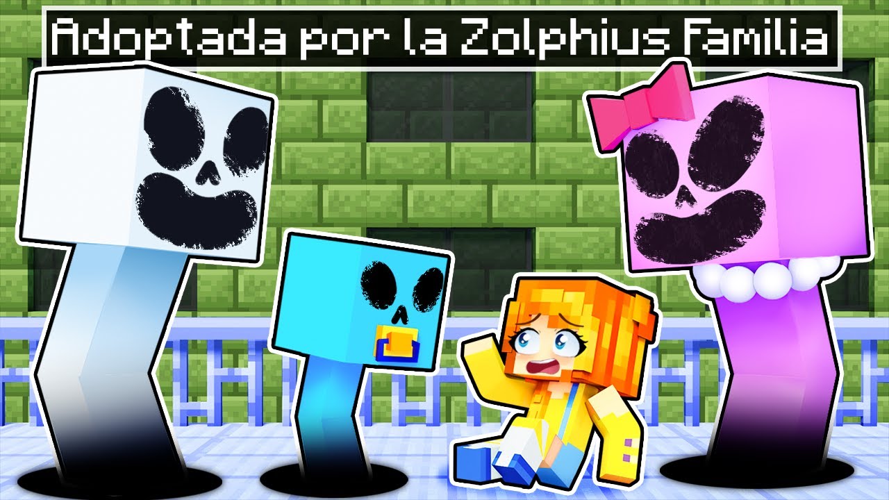 ¡Adoptada por la FAMILIA ZOLPHIUS en Minecraft!