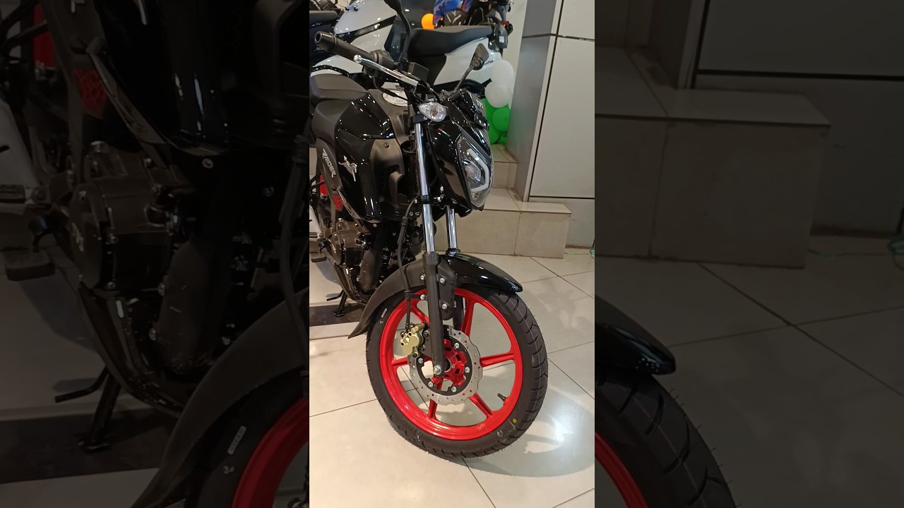 All New TVS Raider 125 Black Colour #automobile #tvsapache #apaches #apache #status #shorts #story
