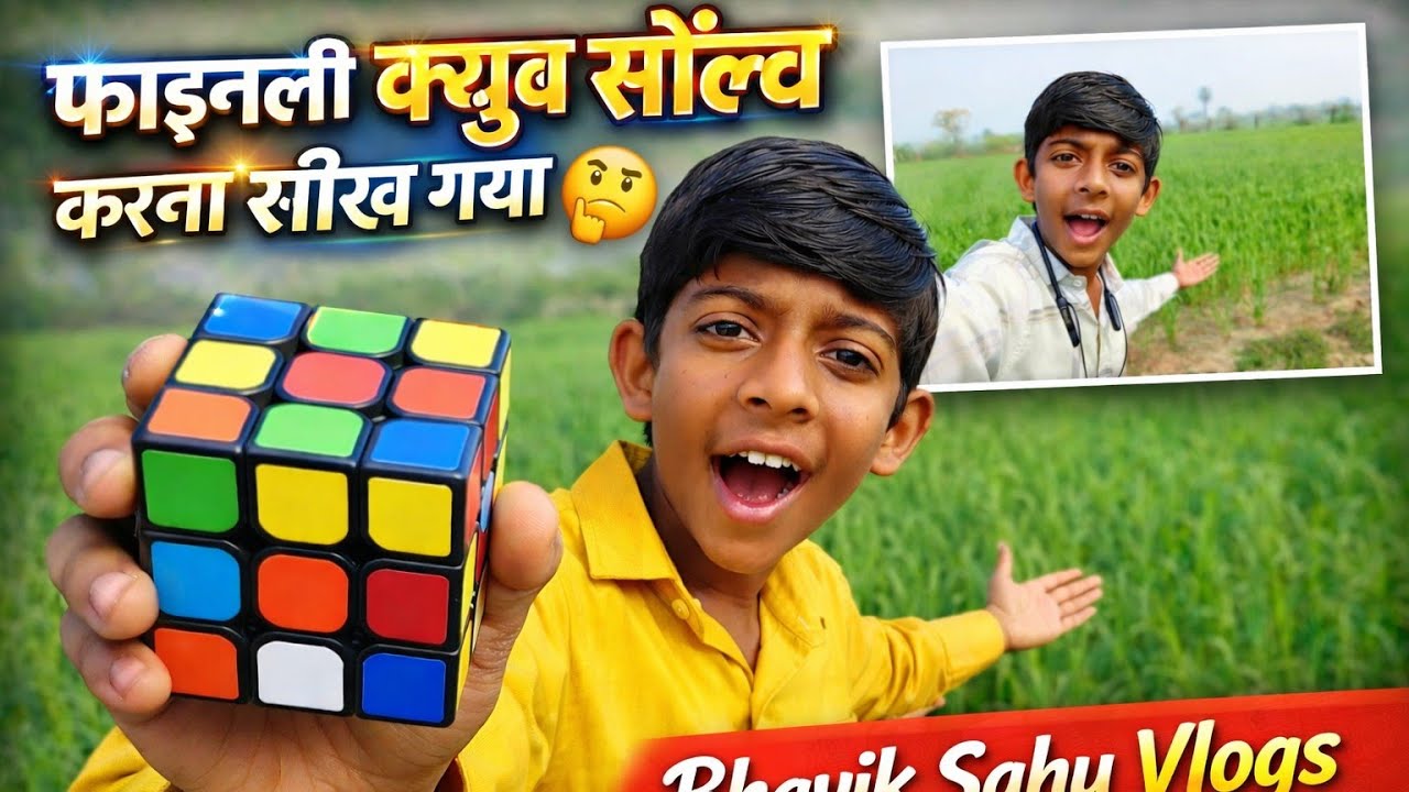 Finally 3x3 Cube Solve Karna Seekh Gaya 😲 |