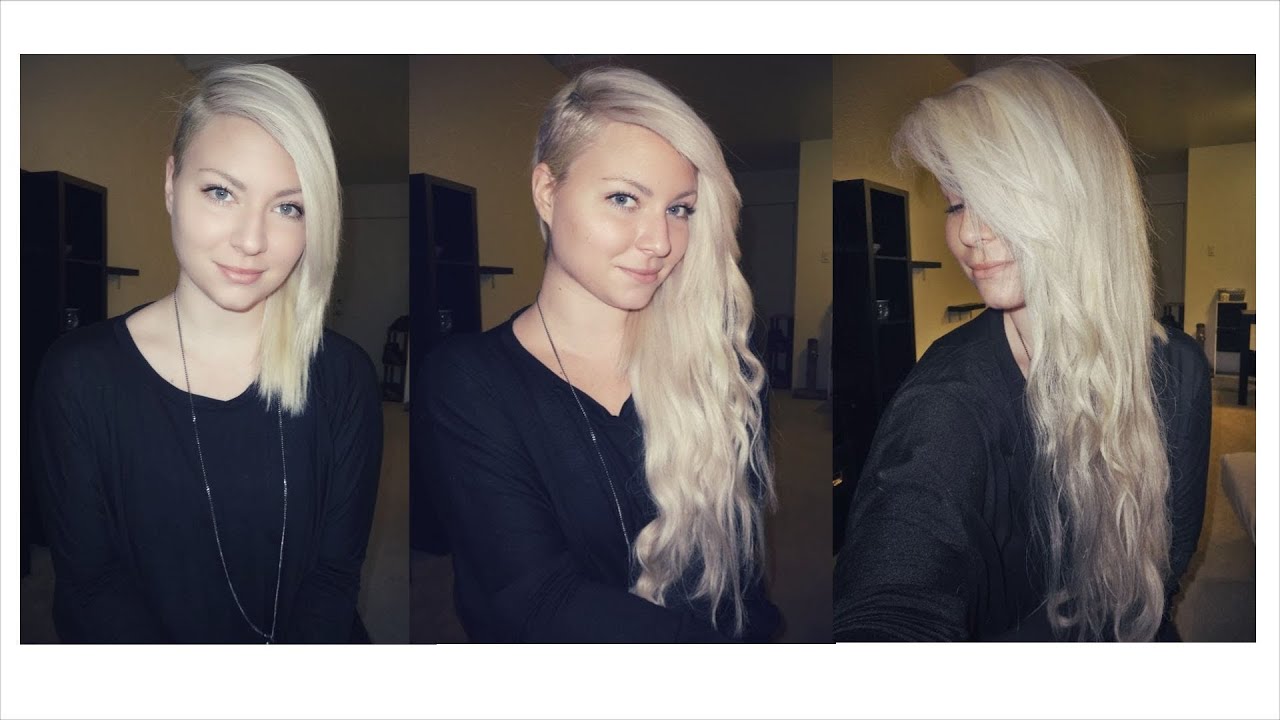 How I Put in my Hair Extensions (With a Side Cut)