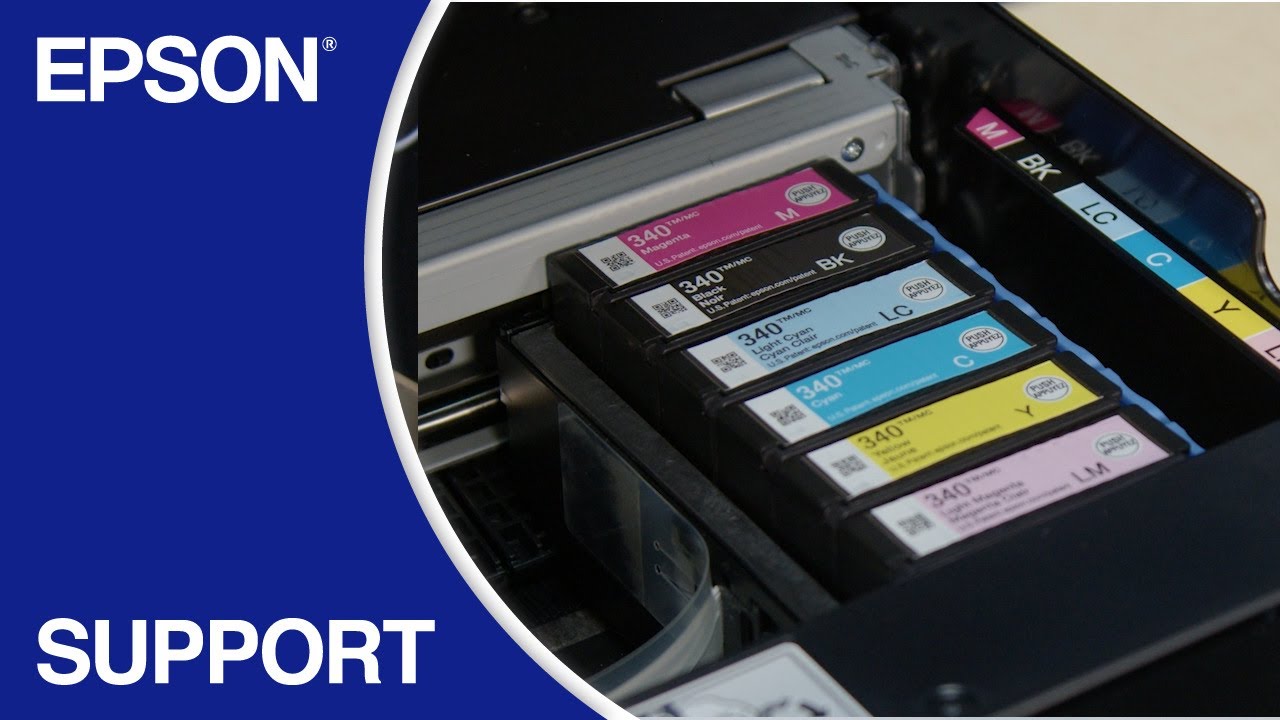 Epson Expression Photo XP-8800 | Replacing the Ink Cartridges