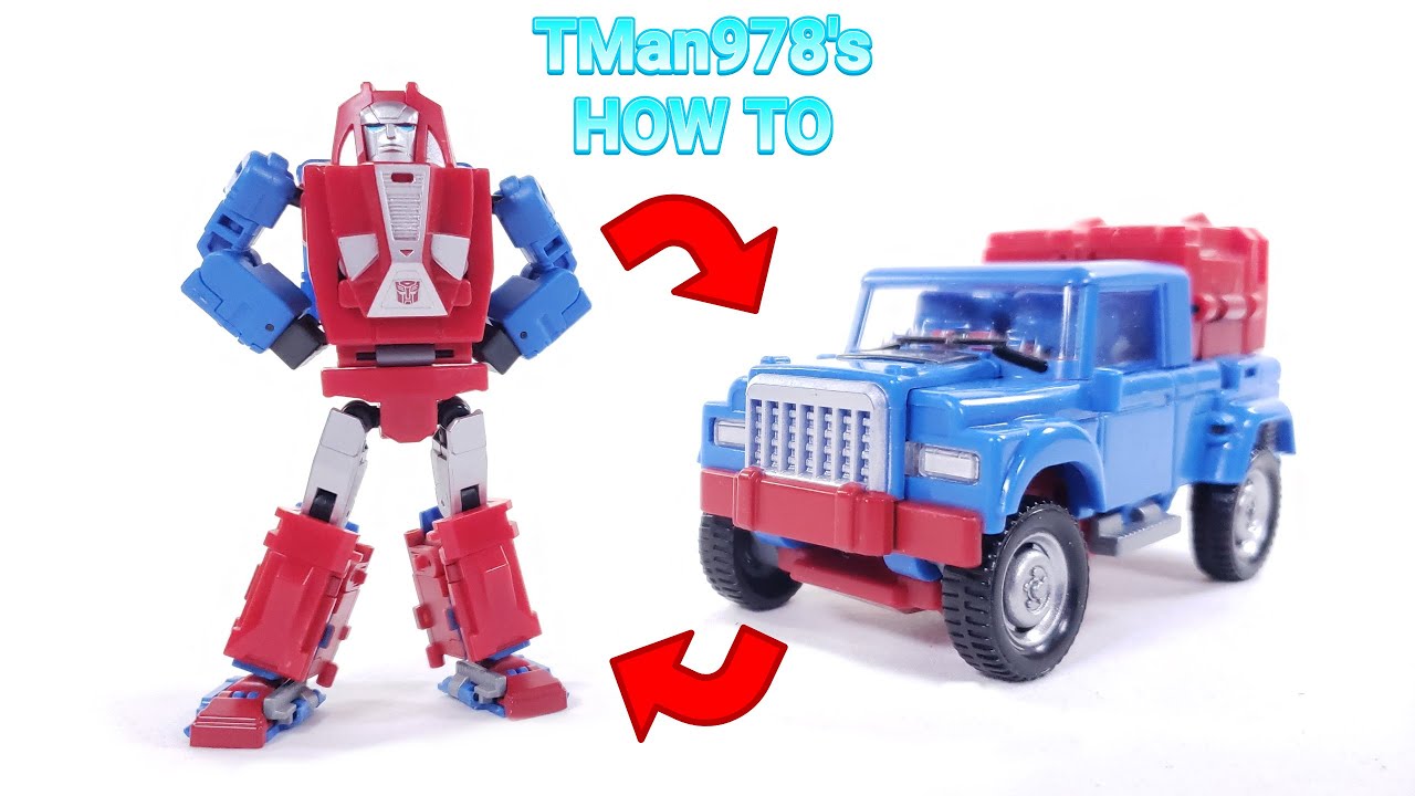 TMan978's HOW TO Transform Badcube Grump To Truck and Robot Mode
