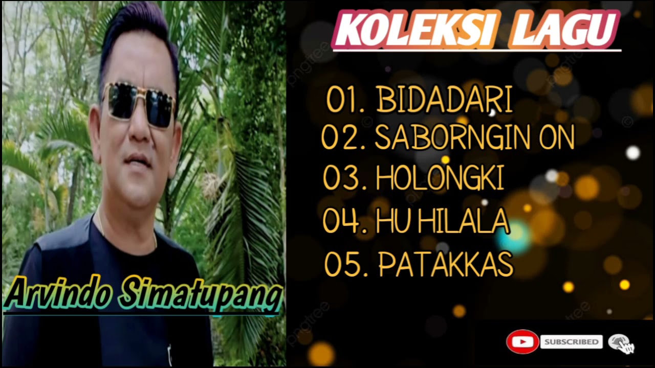 ARVINDO SIMATUPANG ALBUM LAGU BATAK TOP !!!!