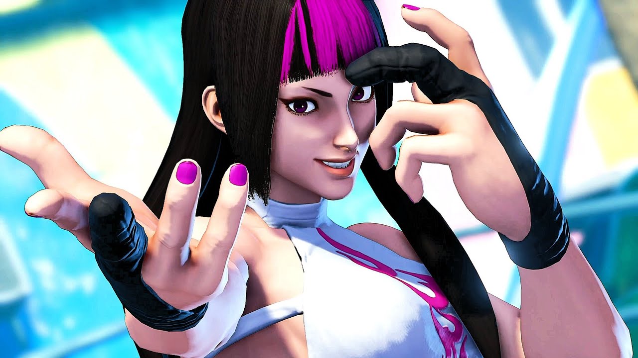 JURI - STREET FIGHTER V - ARCADE MODE - 4K 60FPS