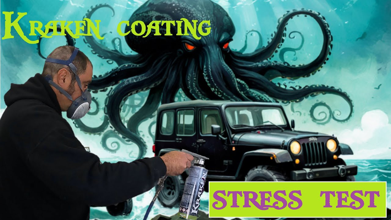 Kraken Coating applicazione che sfida il tempo e gli elementi Test di Resistenza Estrema