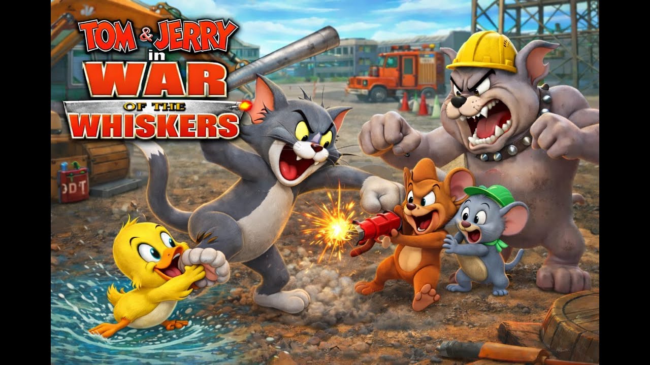 Gameplay tom&jerry in war of whiskers : using duckling (unlocked eagle)