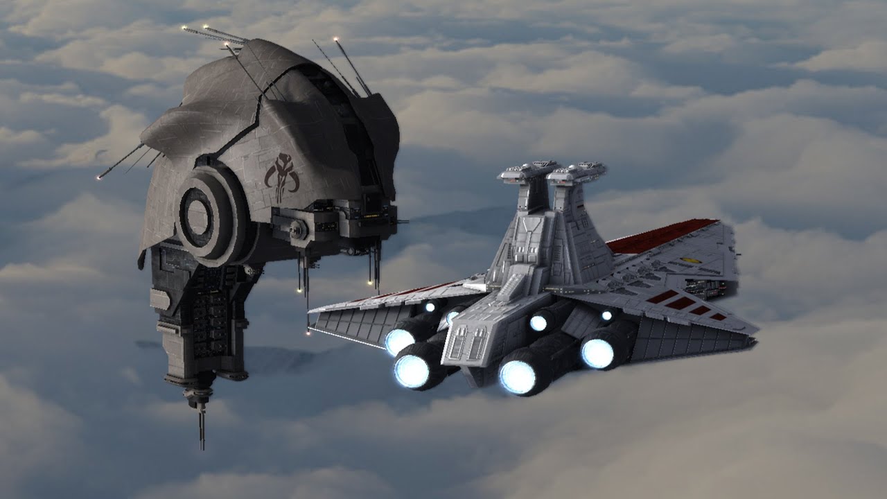 Kyramud Class VS Venator Class - Star Wars Empire at War Remake 5.0