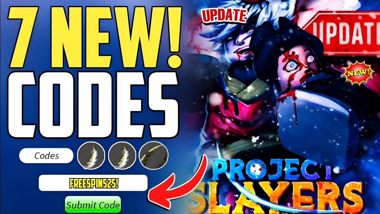 ⚠️ACTIVE✨[CODES]⚠️PROJECT SLAYERS CODES - CODES FOR PROJECT SLAYERS -  ROBLOX PROJECT SLAYER CODES