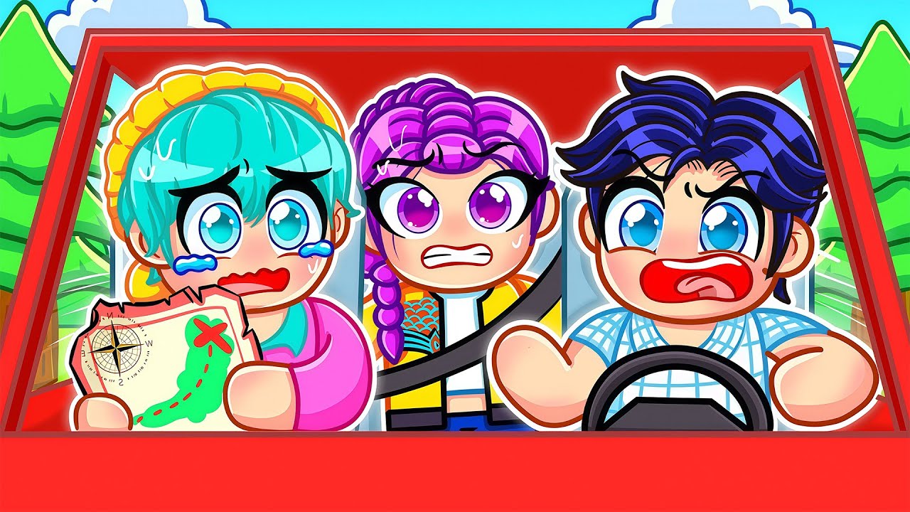 بيبي رومي وبيبي جينو ينطلقان في رحلة طريق مجنونة في روبلوكس! | Kpop Demon Hunters