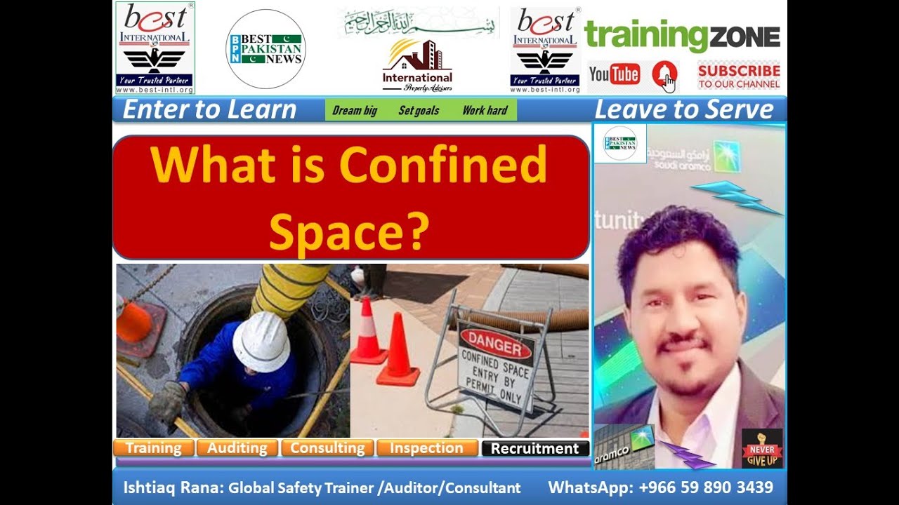 What is a Confined Space WPR Safety Training Lecture 001