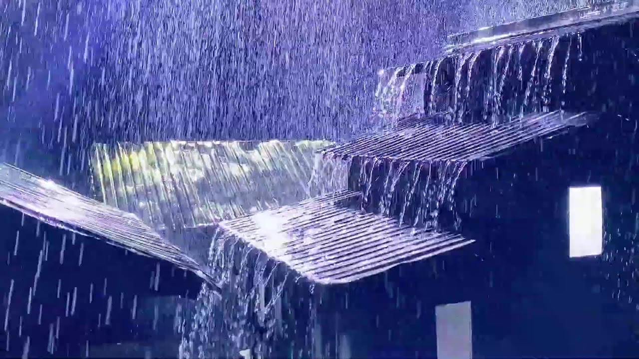 EXTREME Rain & Thunder on a Metal Roof 🌧️⚡ Unreal Sound | HEAVY RAIN 🌧️