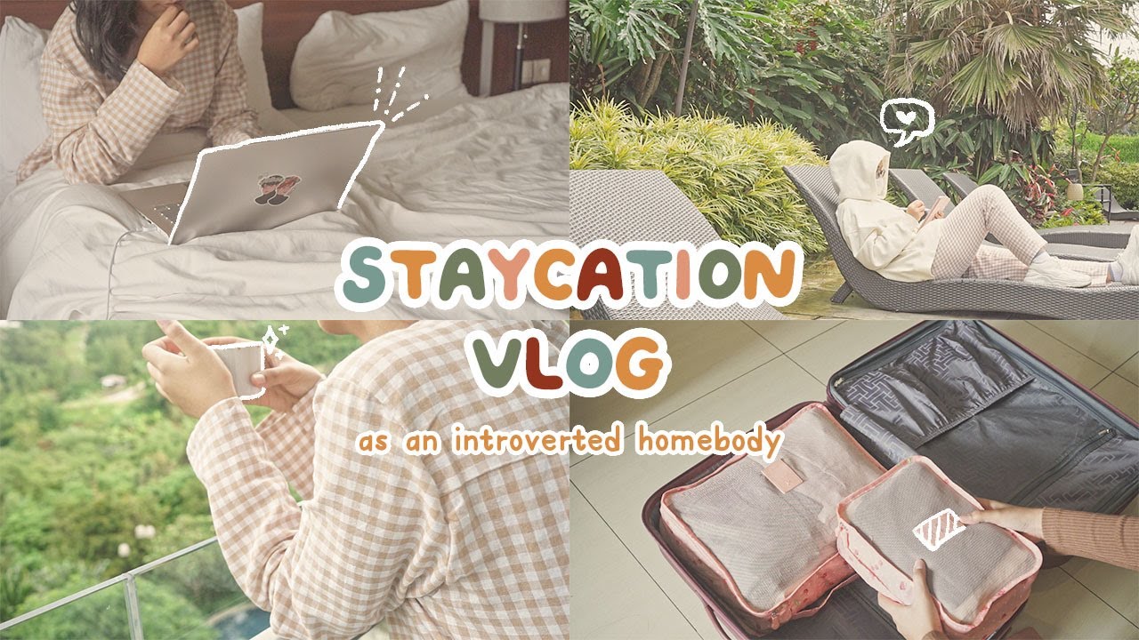 STAYCATION VLOG 🍮 healing time as an introverted homebody | Indonesia