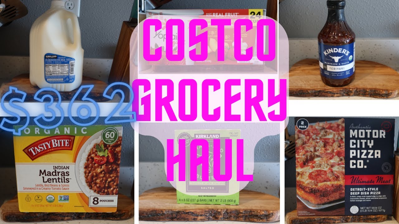 Huge Costco Haul $362 ✨ 🛒✨We needed ALOT of groceries!- Brianna Weiler