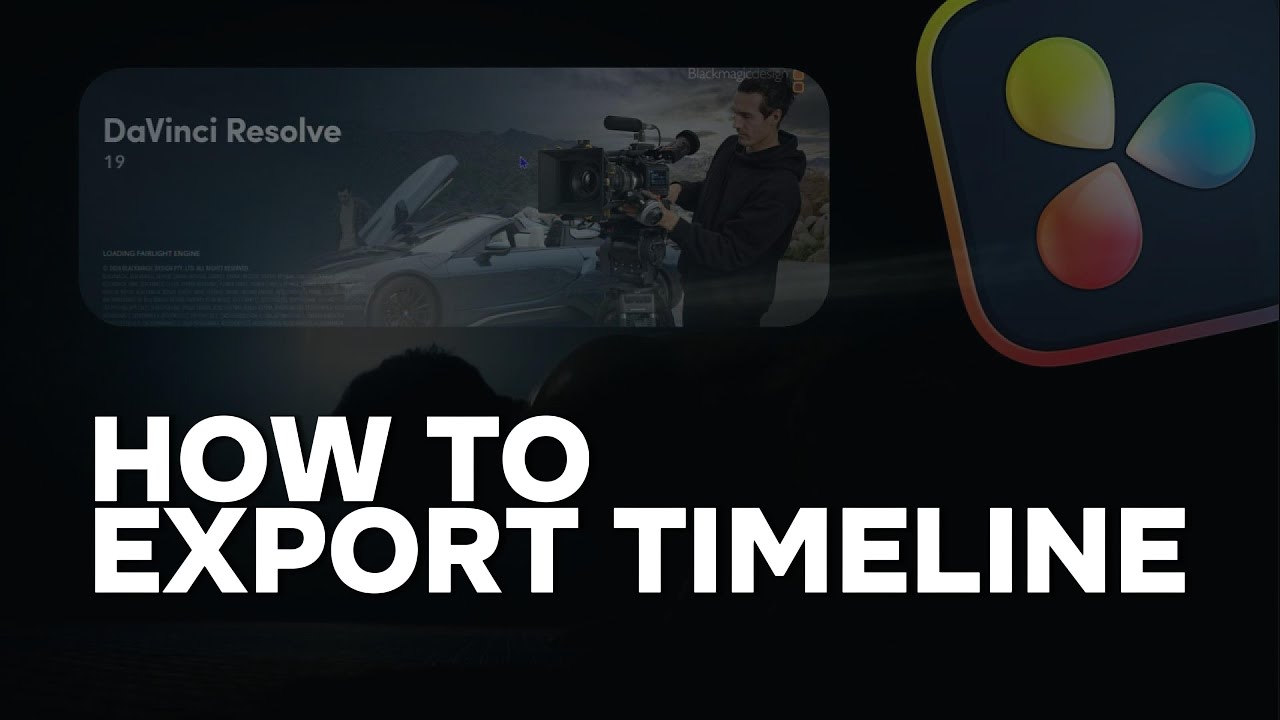 How to Export Your Davinci Resolve Timeline in SECONDS!