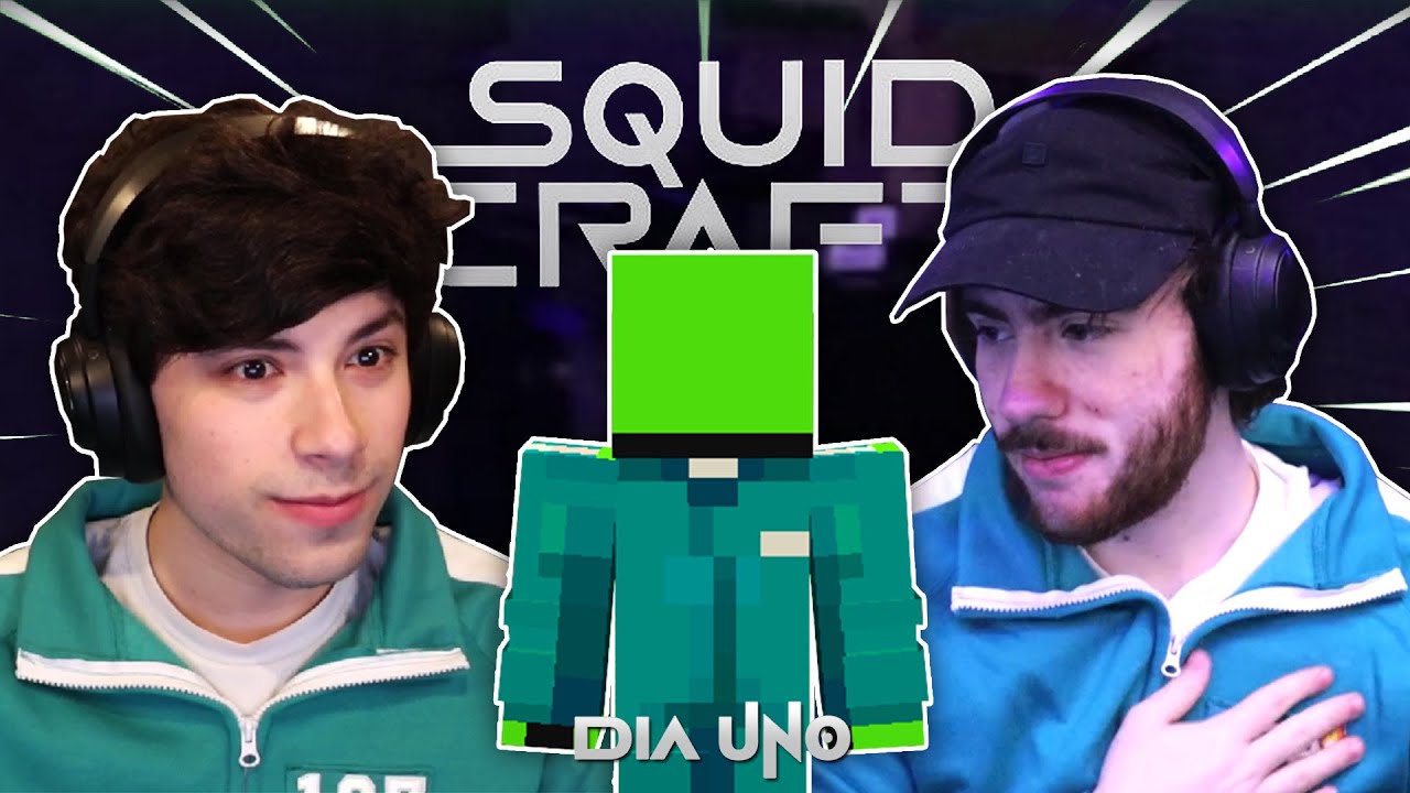 Dream Team y Amigos en los SquidCraft 2 - Día #1 | Sub. Español
