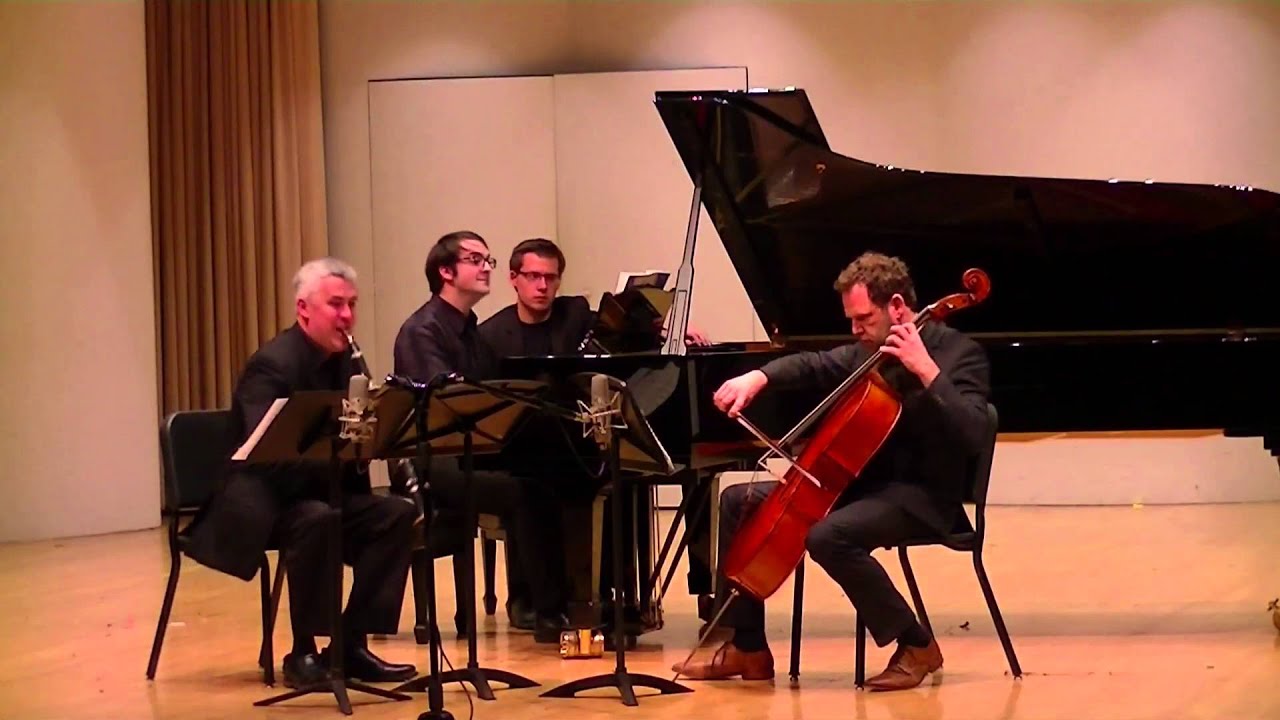 Magnus Lindberg Clarinet Trio - Clarinet, Cello, Piano