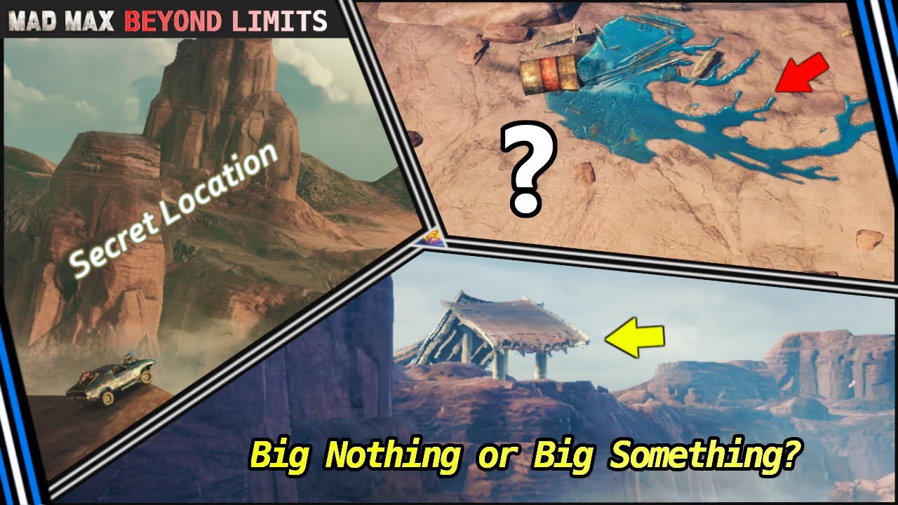 Mad Max - Purgity Flatlands Discovered | How to Reach? | Big Nothing Secrets