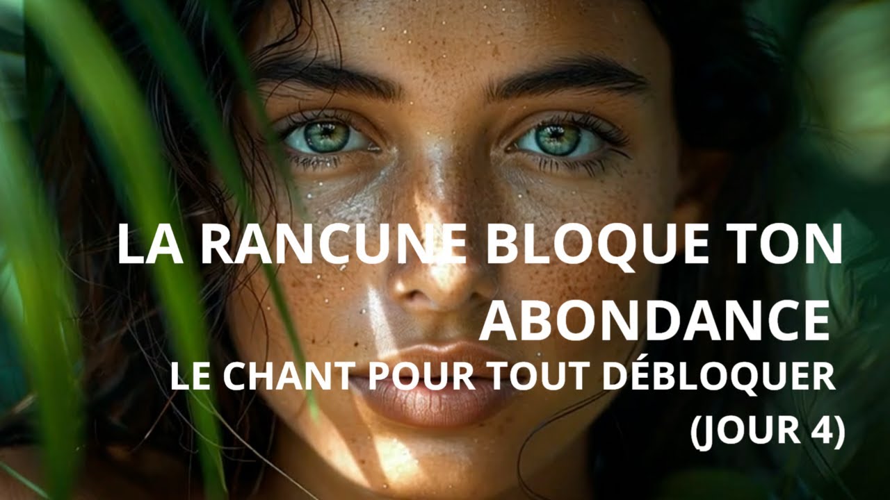 La RANCUNE bloque ton ABONDANCE  Le chant pour tout débloquer JOUR 4
