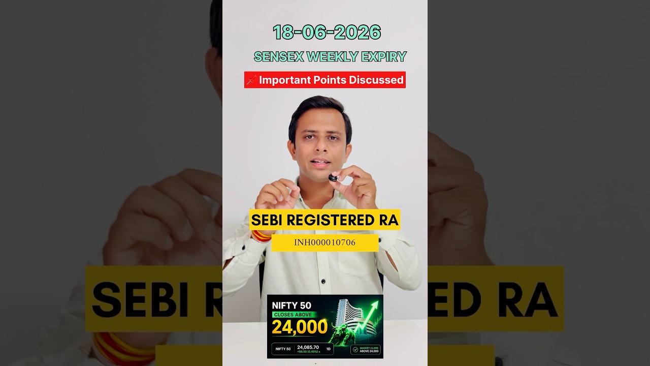 📈 SENSEX Expiry Tomorrow | Nifty Close Above 24,000 🚀 Important Levels To Watch