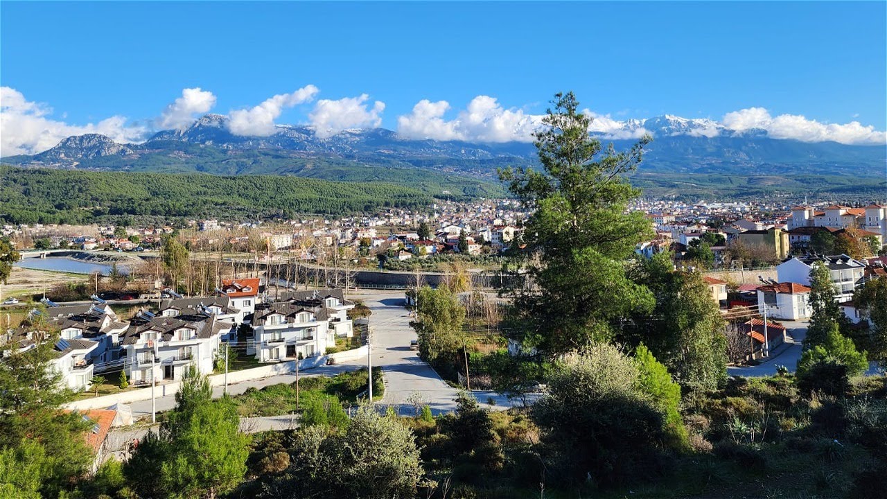Muğla ili Seydikemer ilçesinin En Doğal Hâli ile Doğal Toroslar Manzarası Yaşamak isteyenler için