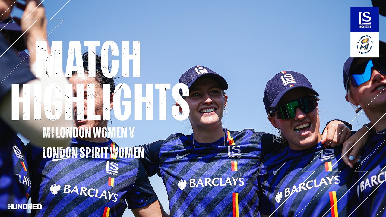 London Spirit and MI Women play out thrilling draw in London derby at the Kia Oval