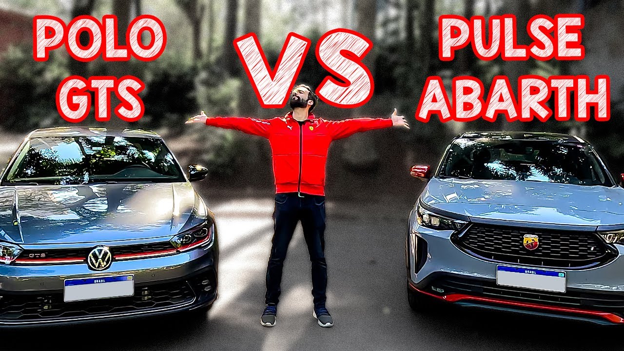 Comparativo POLO GTS vs ABARTH PULSE  - QUAL É O MELHOR ESPORTIVO DE ENTRADA? Carro Chefe Responde