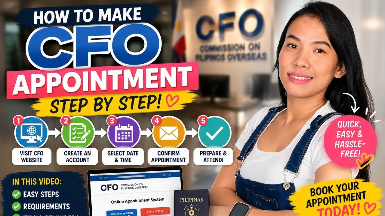 HOW TO MAKE CFO APPOINTMENT| CFO REQUIRMENTS 2025 | Melay Casipong