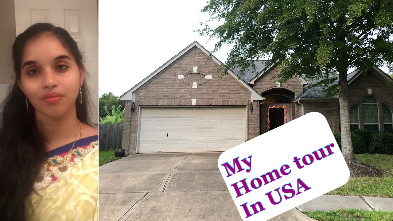 My HOUSE TOUR in USA/4bhk individual house