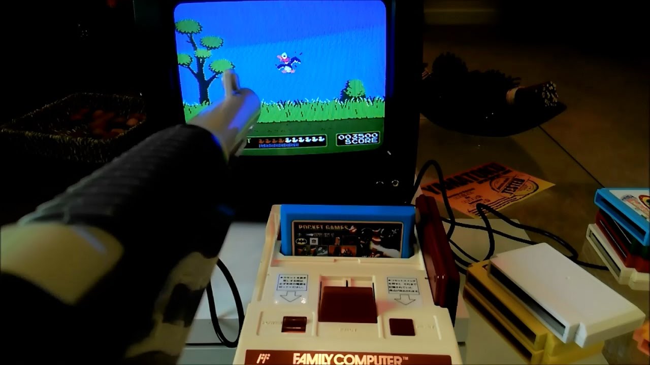 Test konsoli Famicom  (z grami na pegasusa)