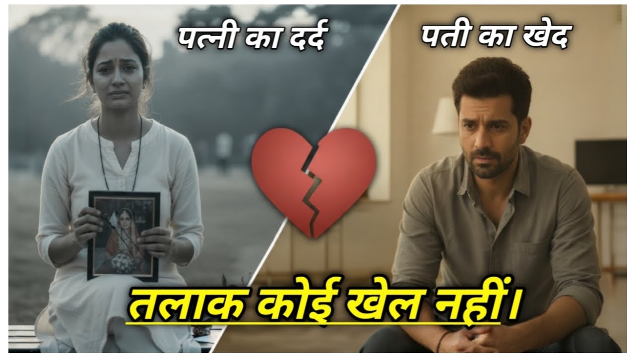 तलाक कोई खेल नही! भावनात्मक कथा। Heart Touching Story Hindi| Hindi Stories | Hindi Kahani|