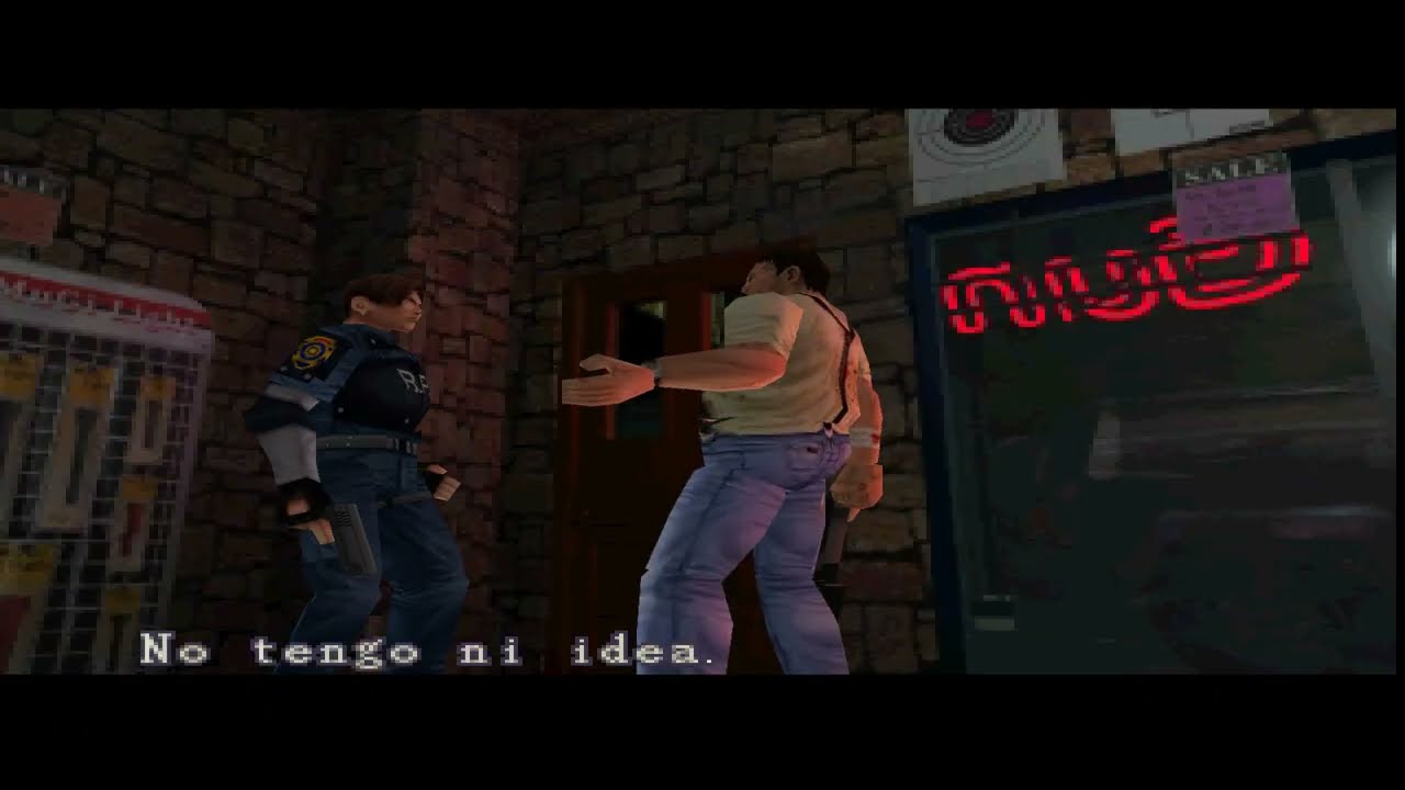 Resident evil 2 ps1 ///CAPITULO 1///