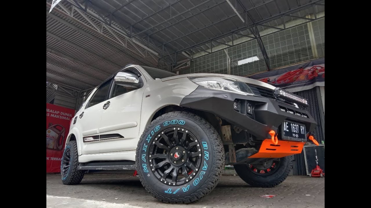 modifikasi Toyota Rush off-road ring 16 mirip FORTUNER TRD spartivo🔥